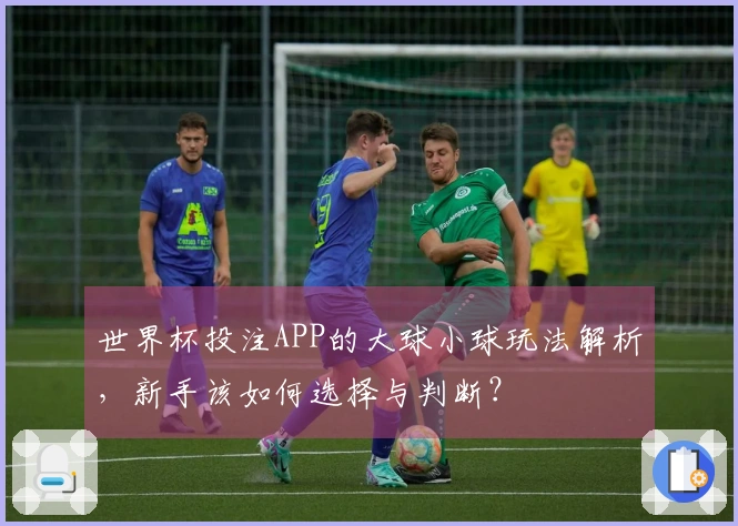 世界杯投注APP的大球小球玩法解析，新手该如何选择与判断？